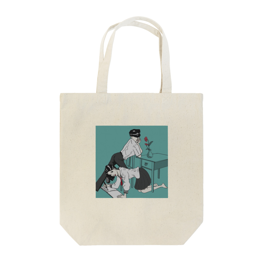 mokkunの大正青春群青劇 Tote Bag