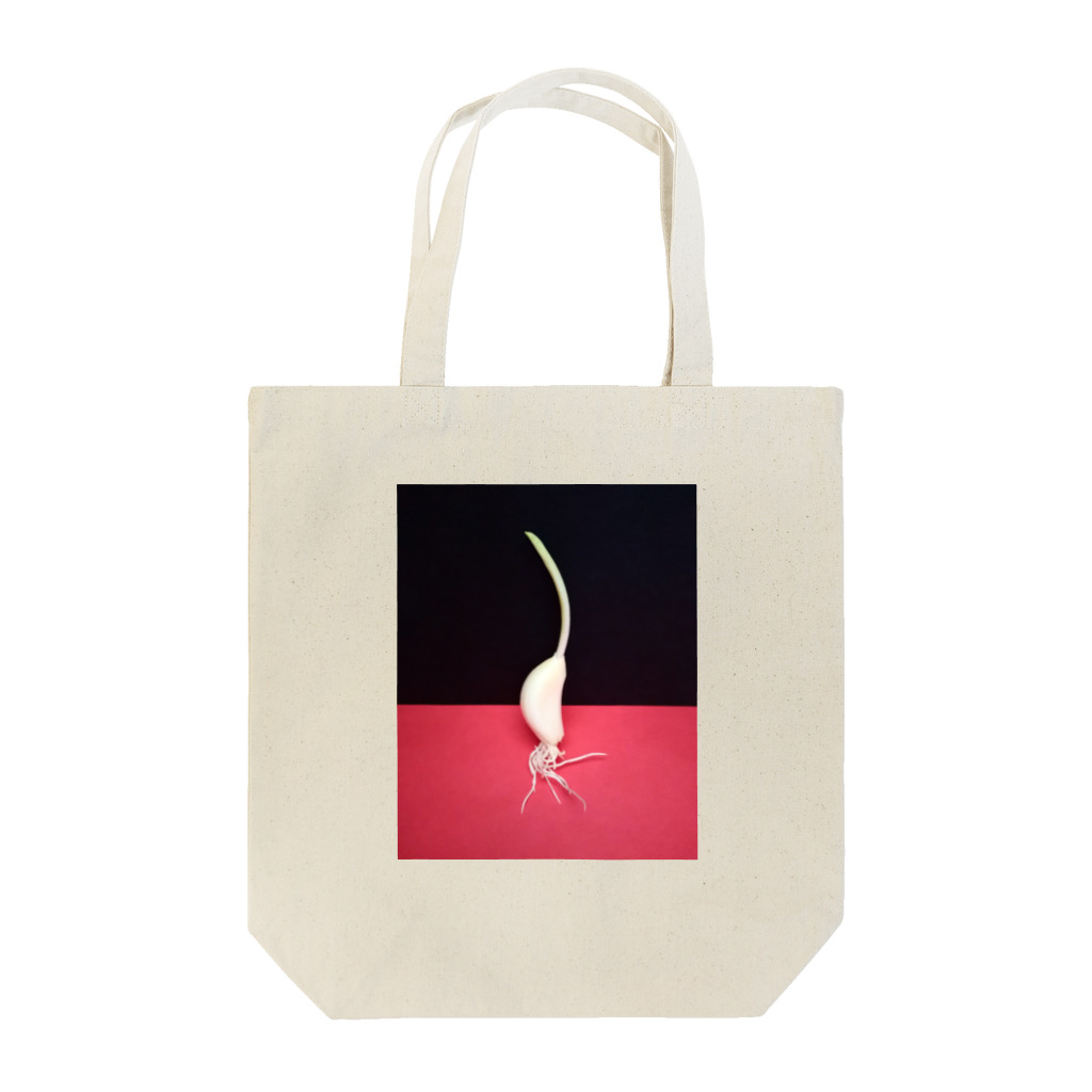 紅クラゲの自立ニンニク Tote Bag