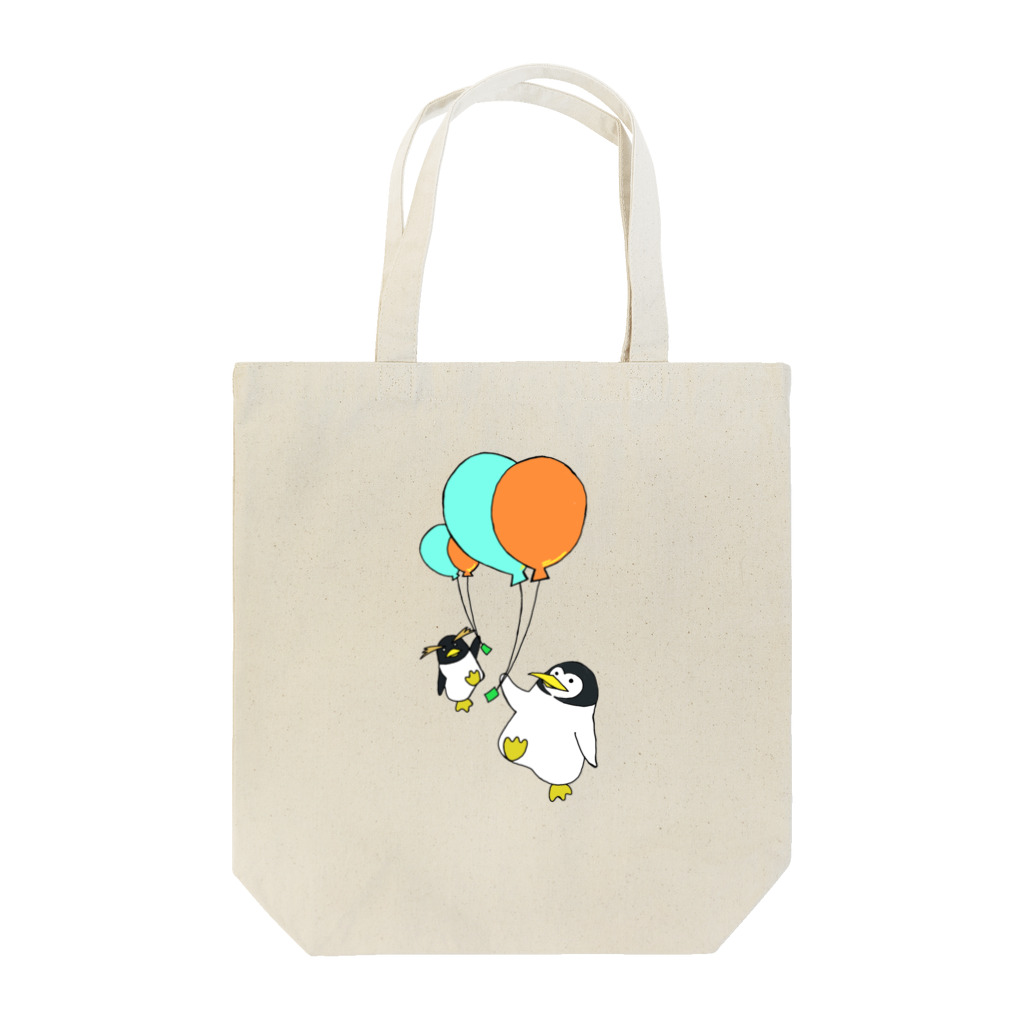 ☆MATSU☆の空とぶペンギン Tote Bag