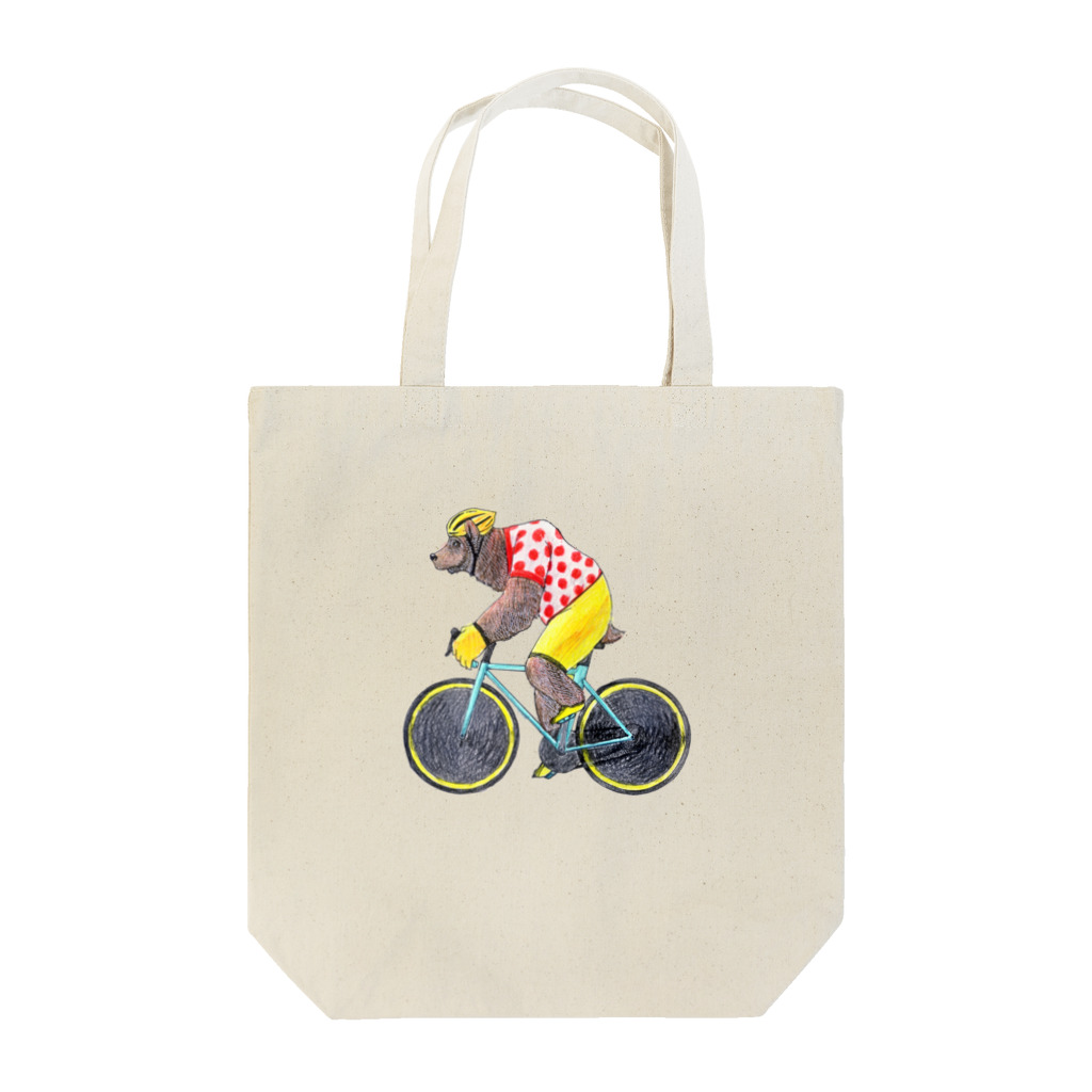 segasworksのクマの自転車乗り Tote Bag