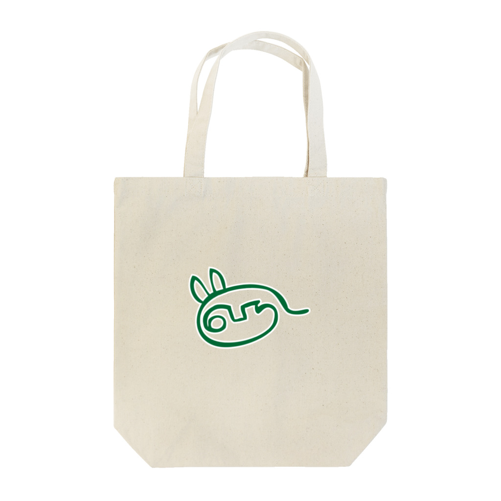 胡乱観光物産館渦音　SUZURI店のウサミミのミトコンドリア Tote Bag