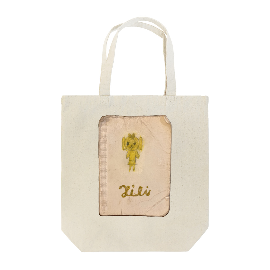 FUMIFU_nami-uchi-giwaのLili Tote Bag