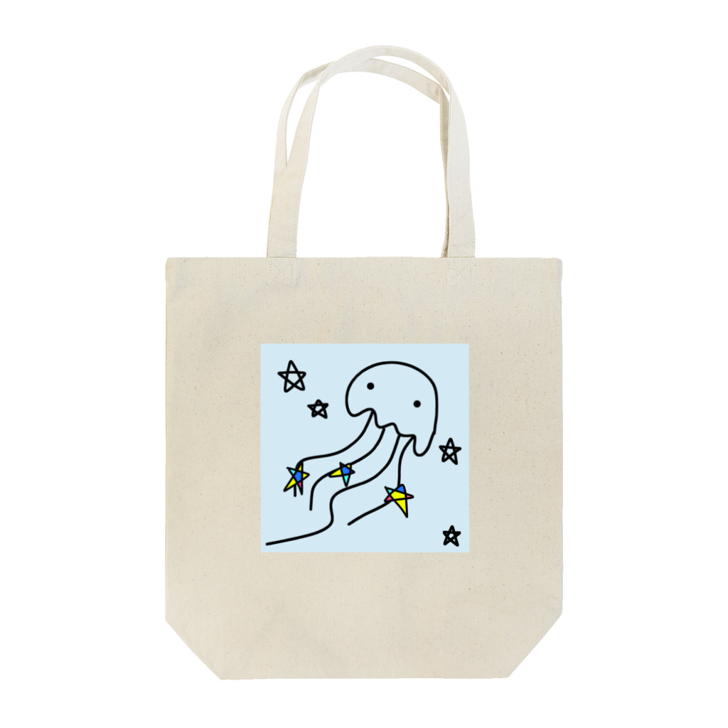 handmade asyouareの天の川のクラゲ Tote Bag