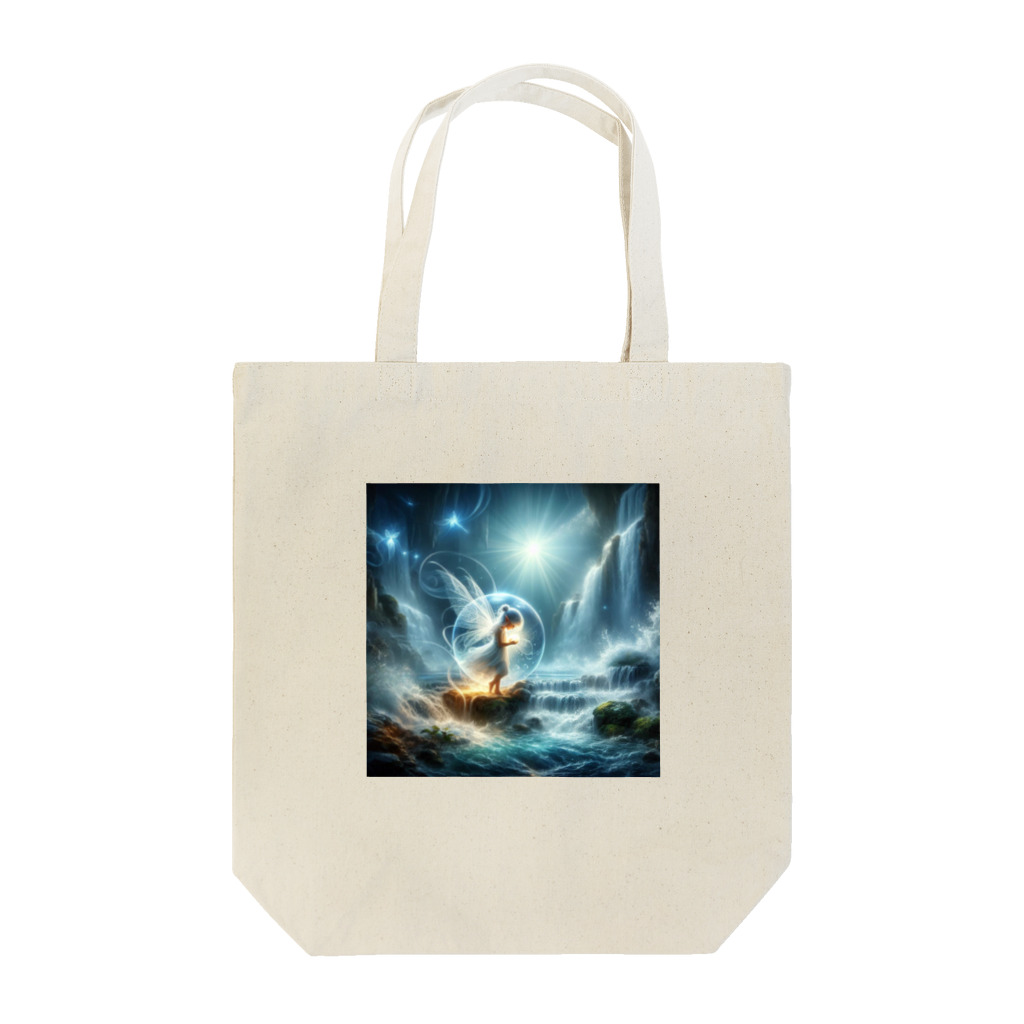 太陽の手の水の妖精 Tote Bag