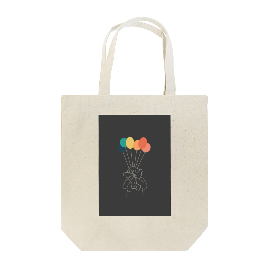 Satomi__illustrationのトムにゃんシリーズ -baloon Tote Bag