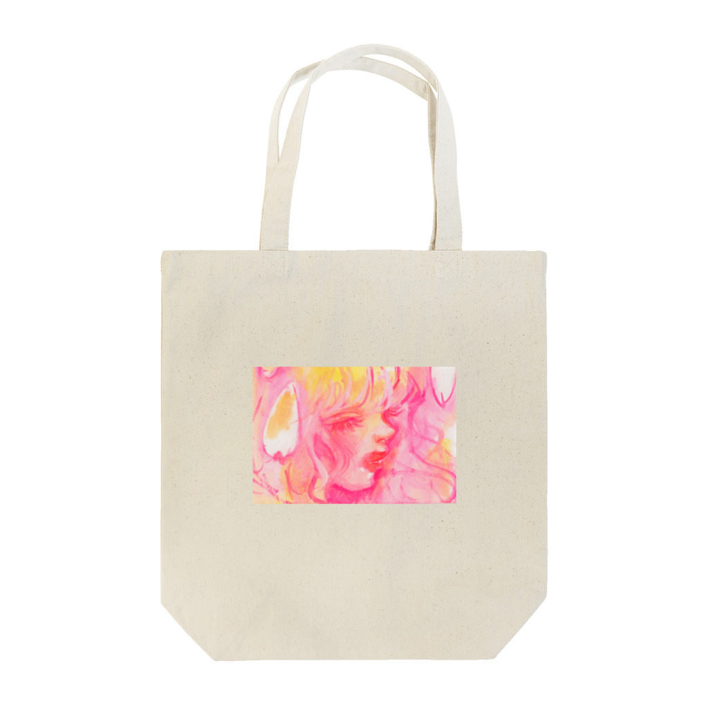 咲いたバルコニーのfall in love Tote Bag