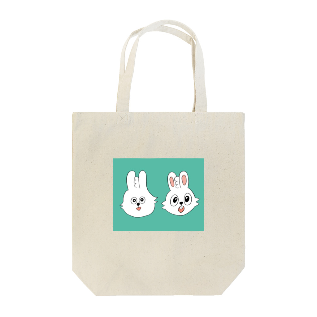 うさぴょんのうさまるとうさぴょん Tote Bag