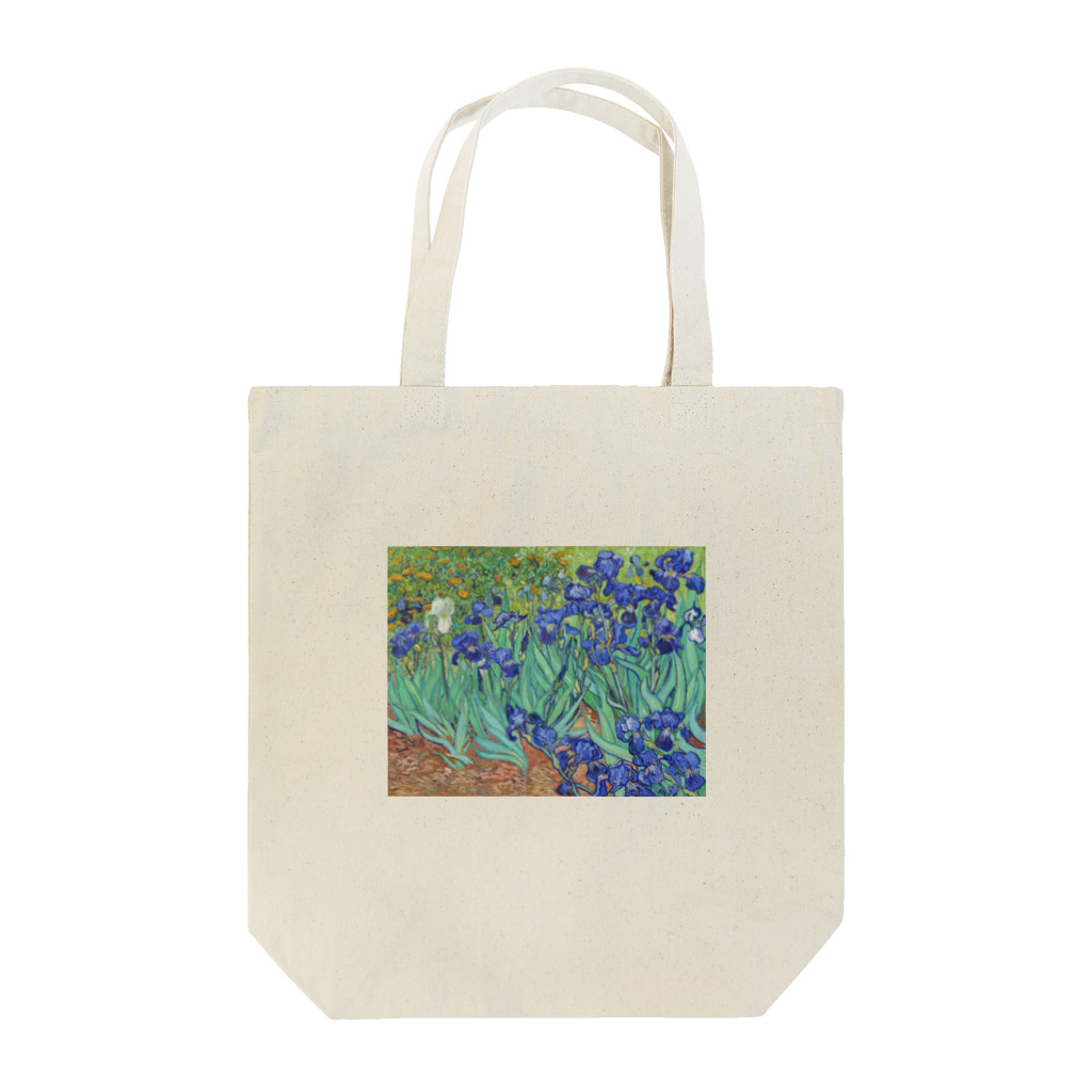 Art Baseのゴッホ / アイリス / 1889 / Irises Vincent van Gogh トートバッグ