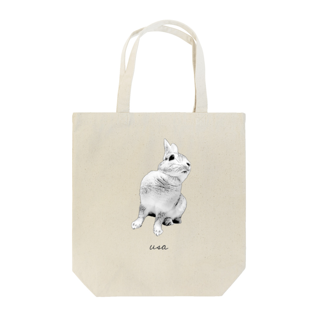 j8ie de vivre♪のうさぎ　ローアングル Tote Bag