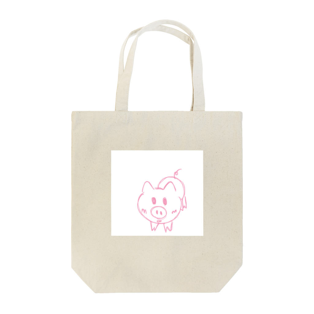 hsj10_ry59のぶたさん Tote Bag