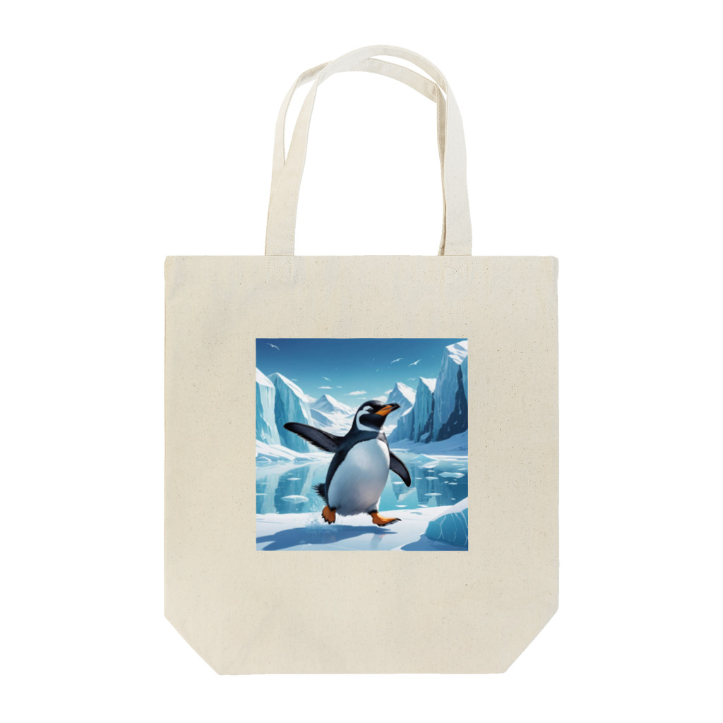 Enchanted Charm EmporiumのFrosty Penguin ("フロスティペンギン") トートバッグ