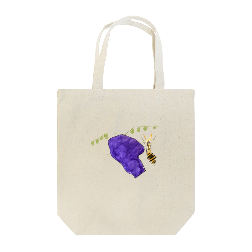 こどもおえかきのさつまいもとハチ Tote Bag