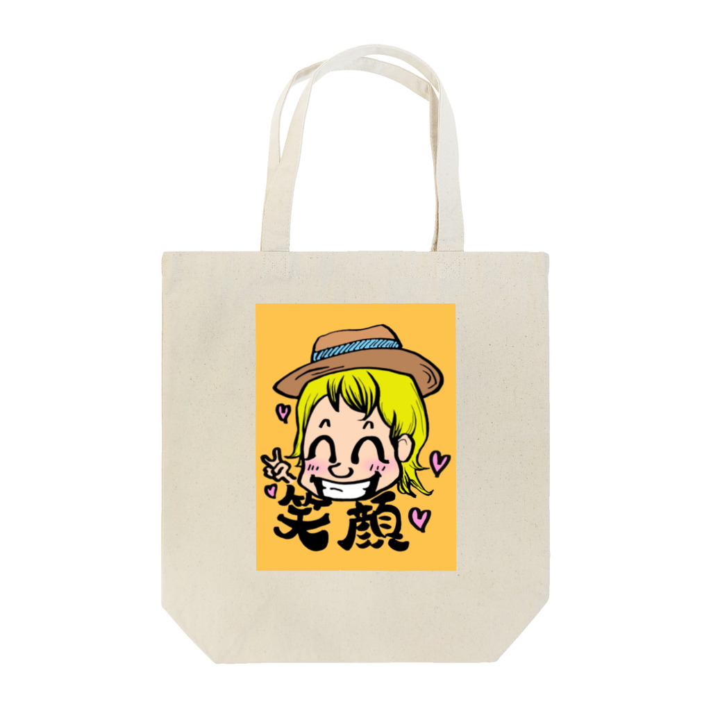 花田 哲の笑顔 Tote Bag