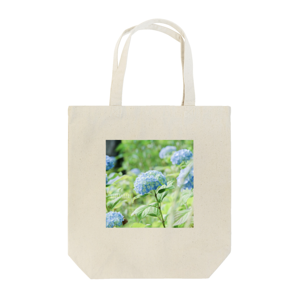蛍石のhydrangeas Tote Bag