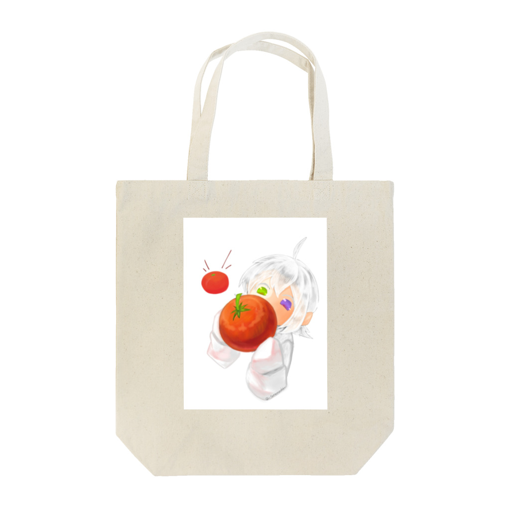 4月10日(たまねぎ)の赤トマト🍅🍅 Tote Bag