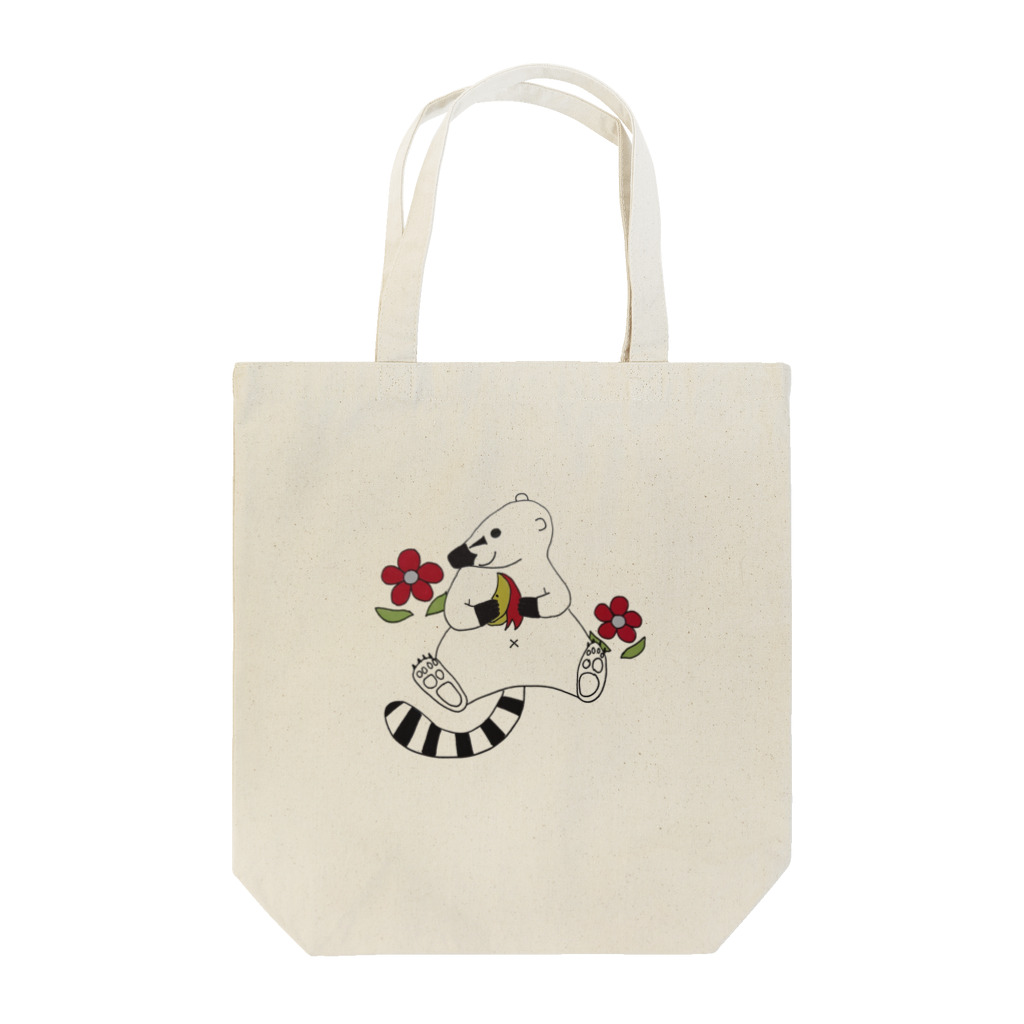 1zoo3のハナグマのハナちゃん Tote Bag