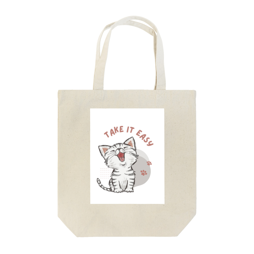 carolinan83のニャンシー　スマイル Tote Bag