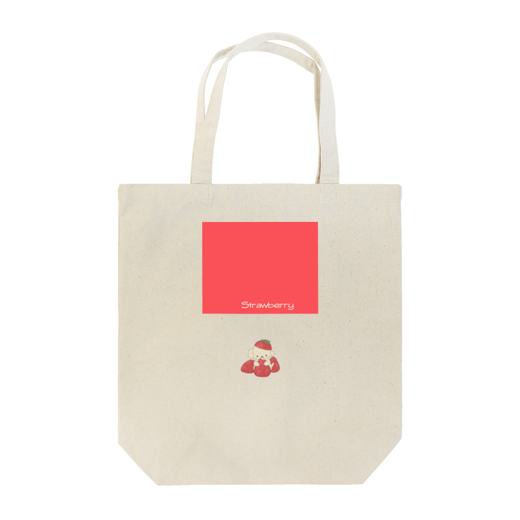 もちいぬのいちご Tote Bag