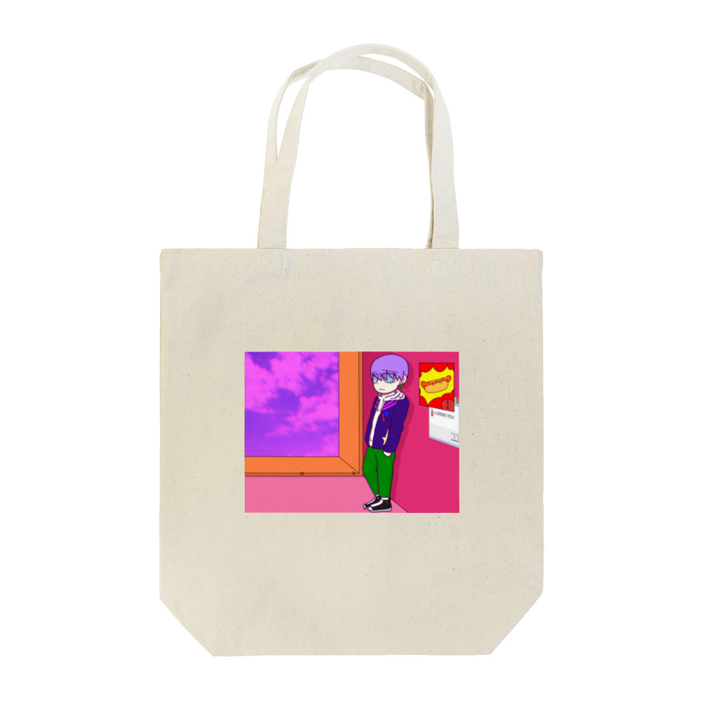 でんちぎれのお店の路地 Tote Bag