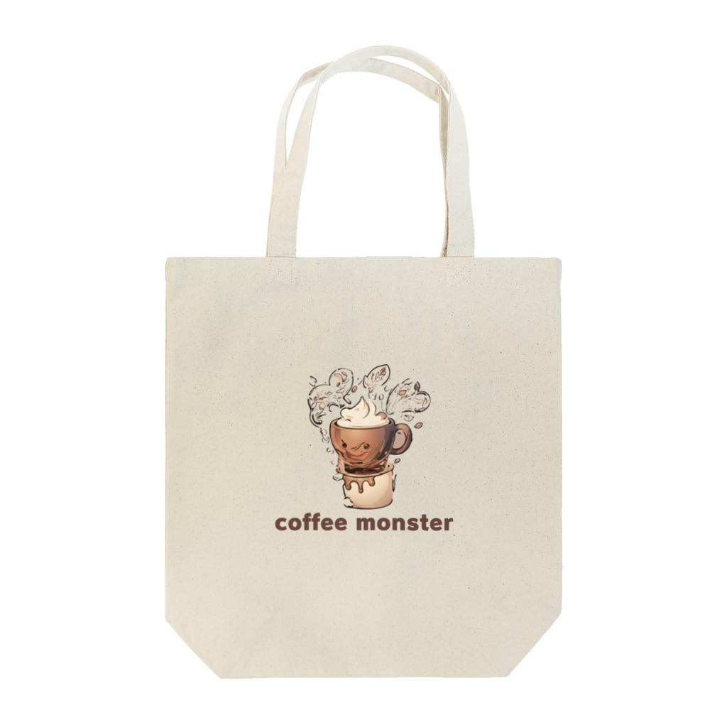 leisurely_lifeのCoffee Monster Java Tote Bag