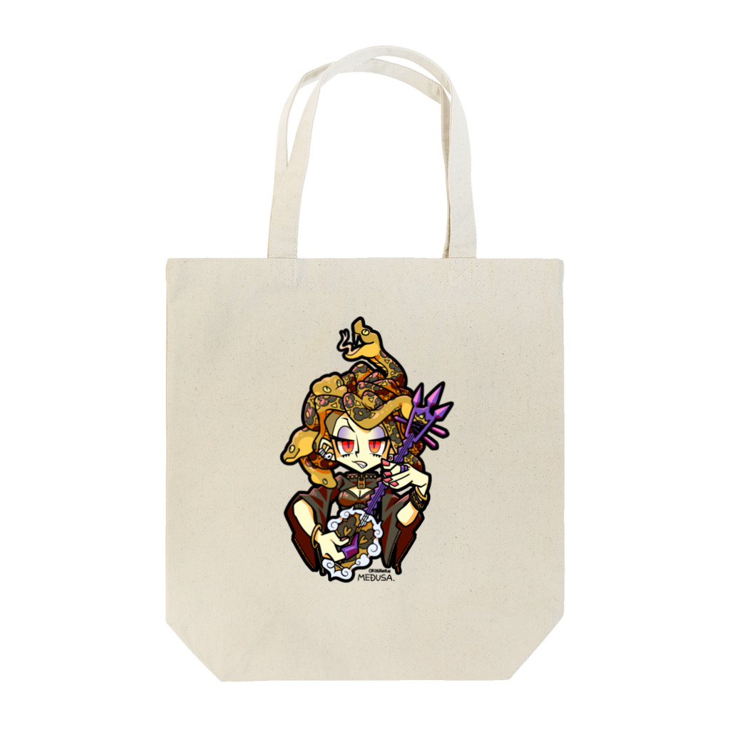 バネの小物入れのおきなわんメデューサ Tote Bag