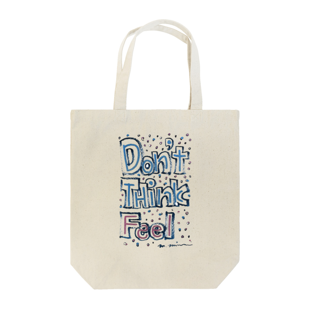 masahiro_minami_artのDON'T THINK FEEL Tote Bag