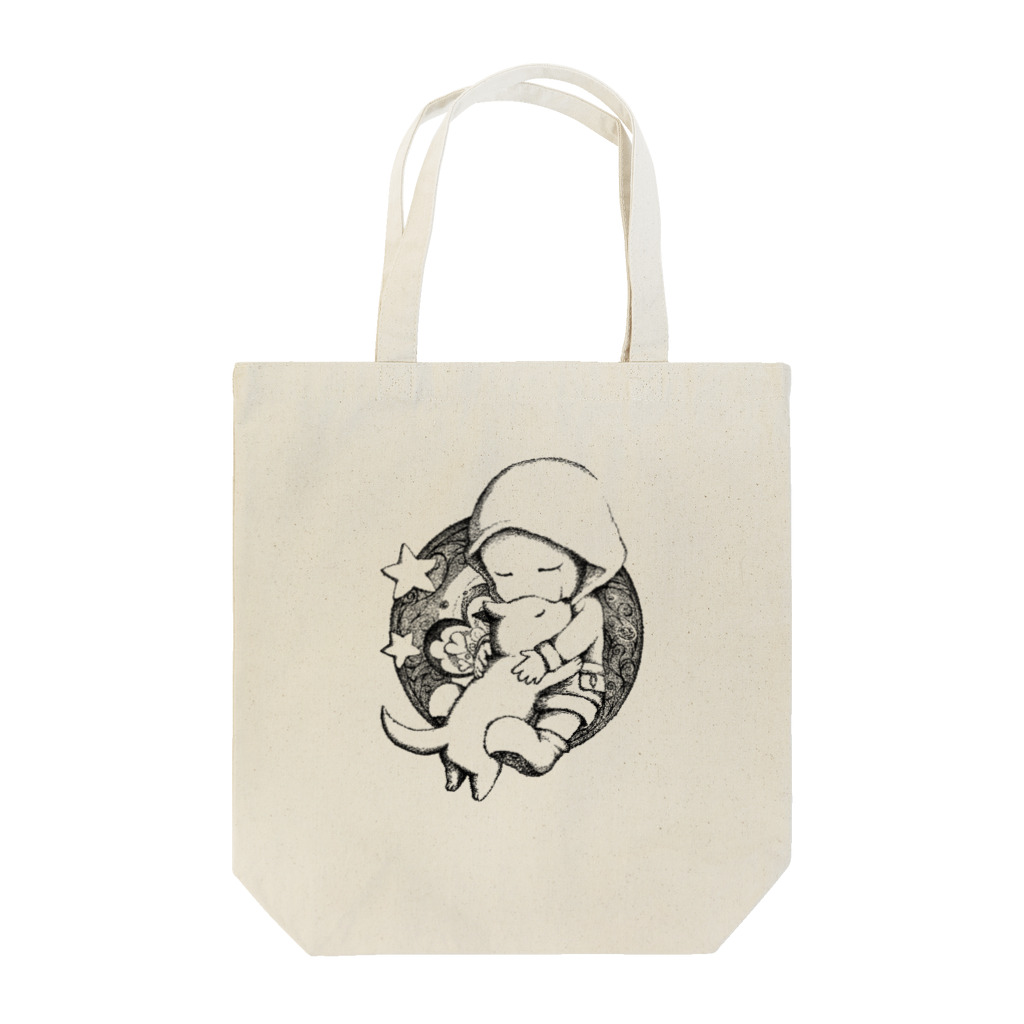 Punto.の犬と少年 Tote Bag