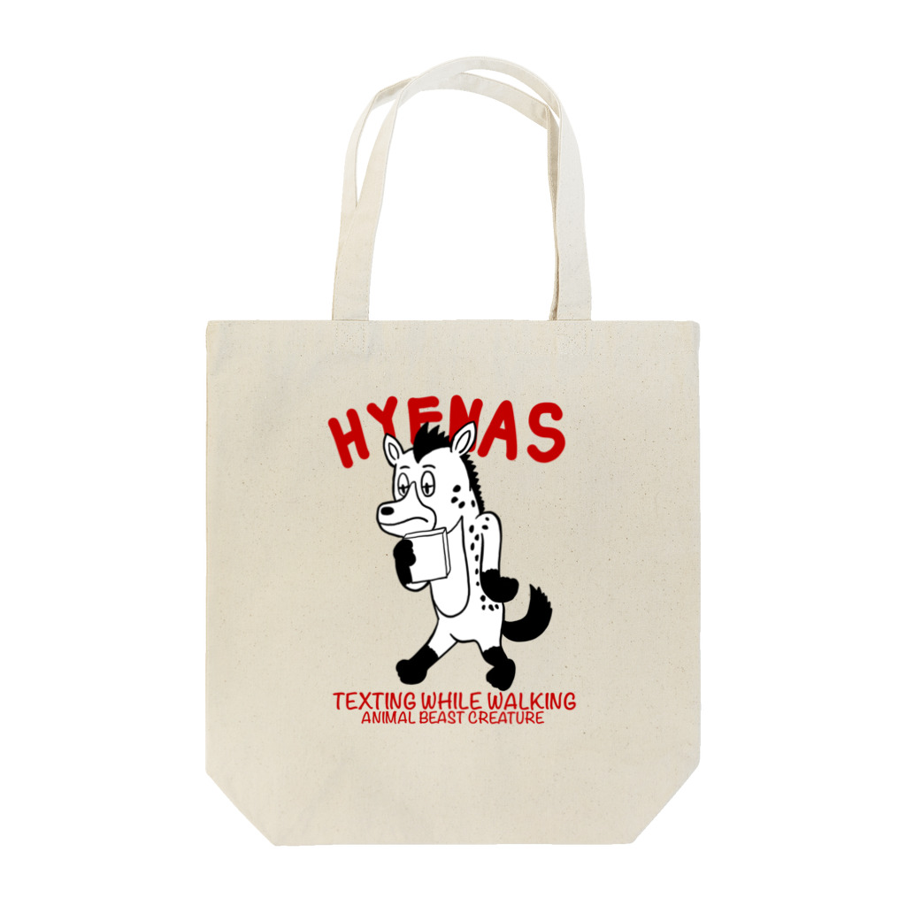 AnimalBeastCreatureのHYENAS Tote Bag
