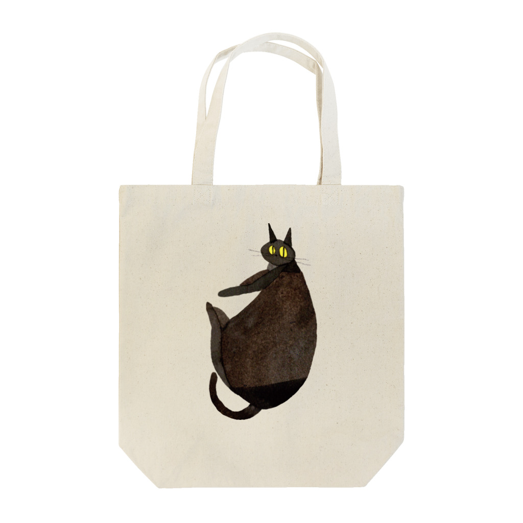 おかやまたかとしのBlack cat Tote Bag
