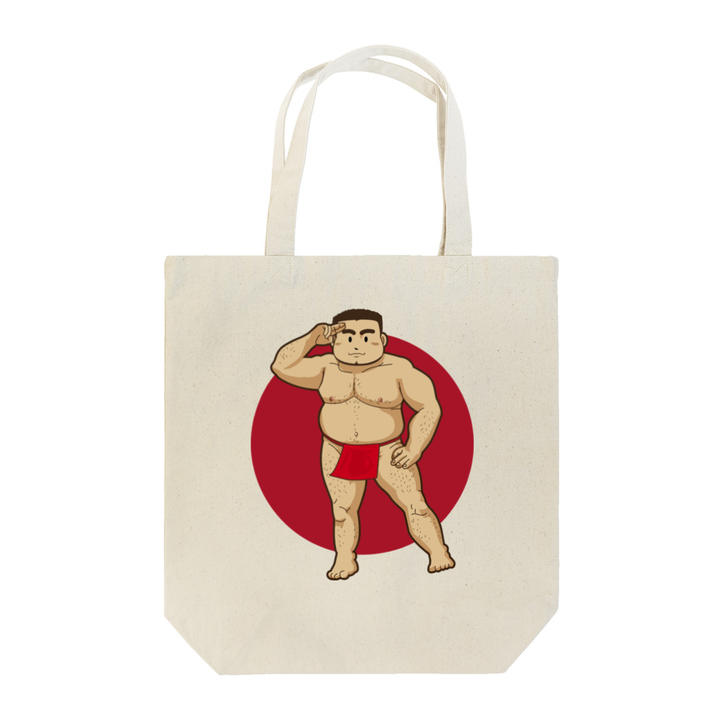 kumakumaの太め男子 トートバッグ