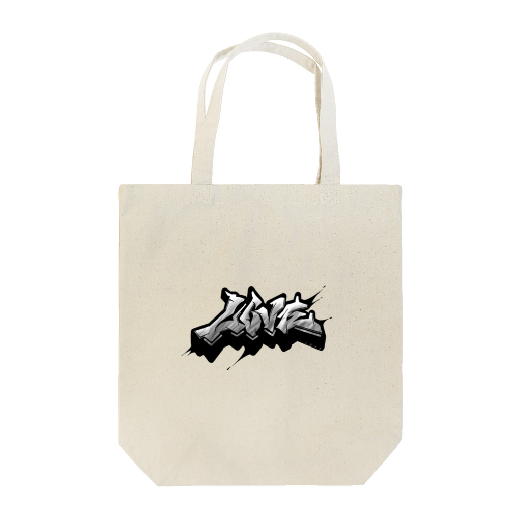 ともひこ_graffitiのLOVE Tote Bag