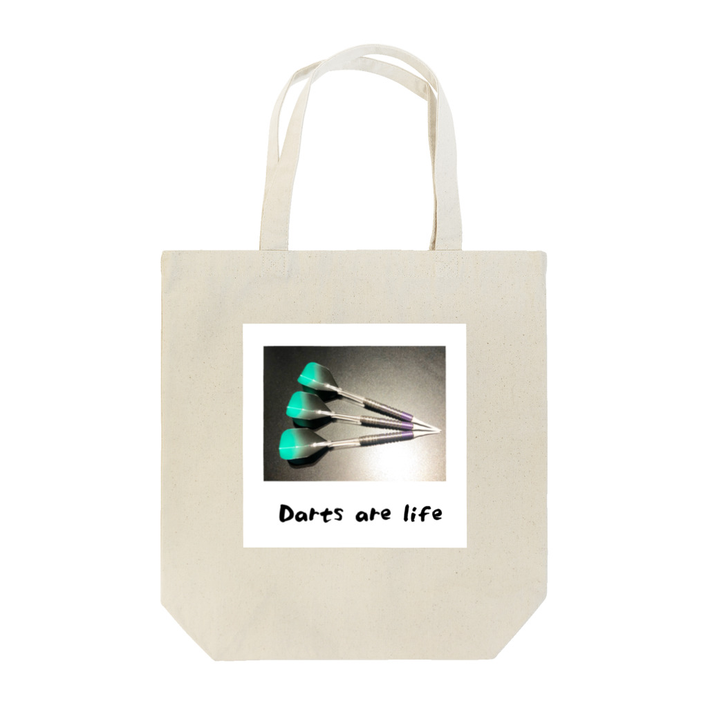 cocoa_to_manat0raのdarts are life Tote Bag