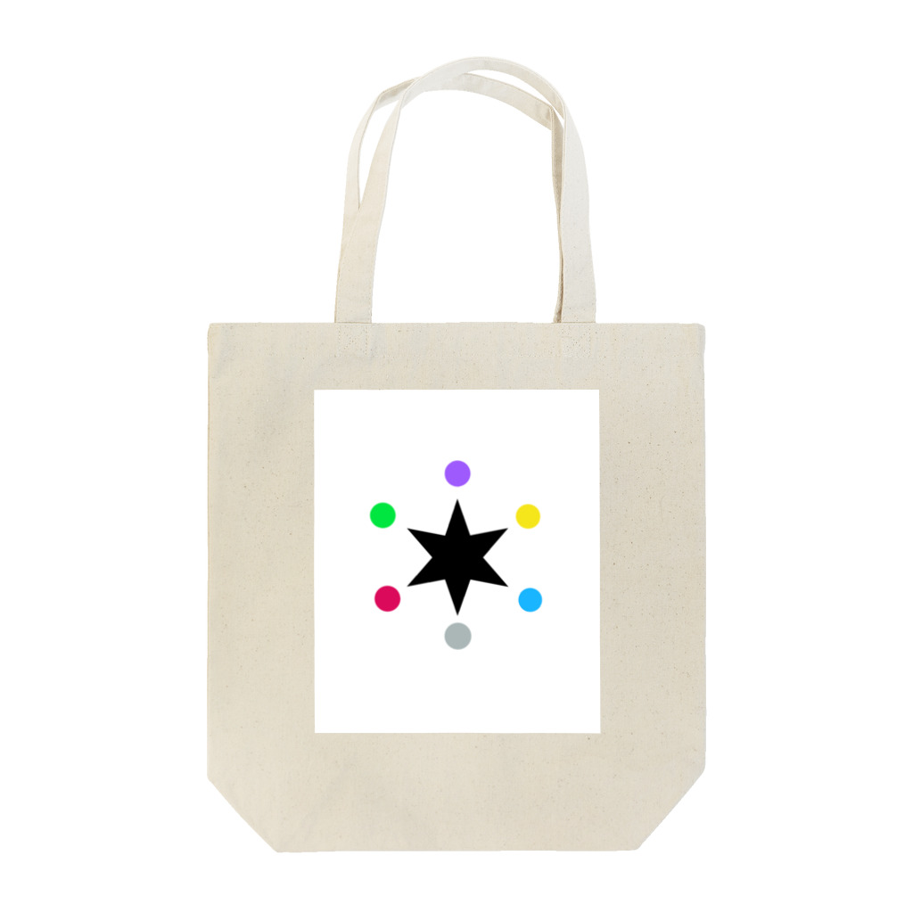 miya-_の六角カラー Tote Bag