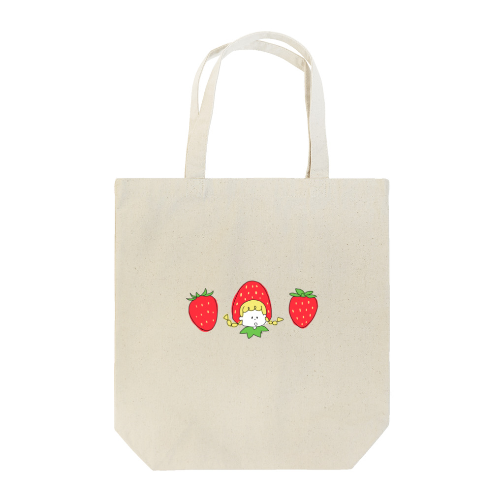 maggiolataのいちご いちご いちご！ Tote Bag