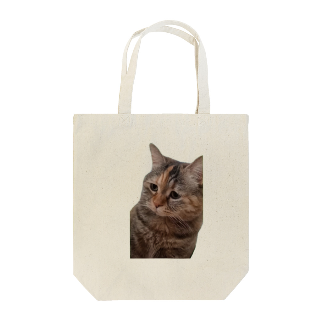 猫ミームグッズの【猫ミーム】叱られる猫 Tote Bag