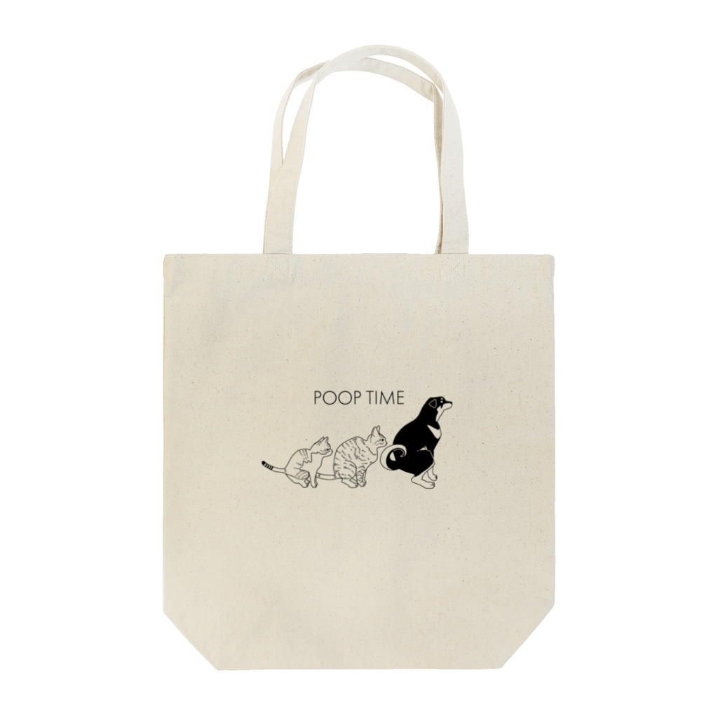 早朝健康家族のPOOP TIME Tote Bag