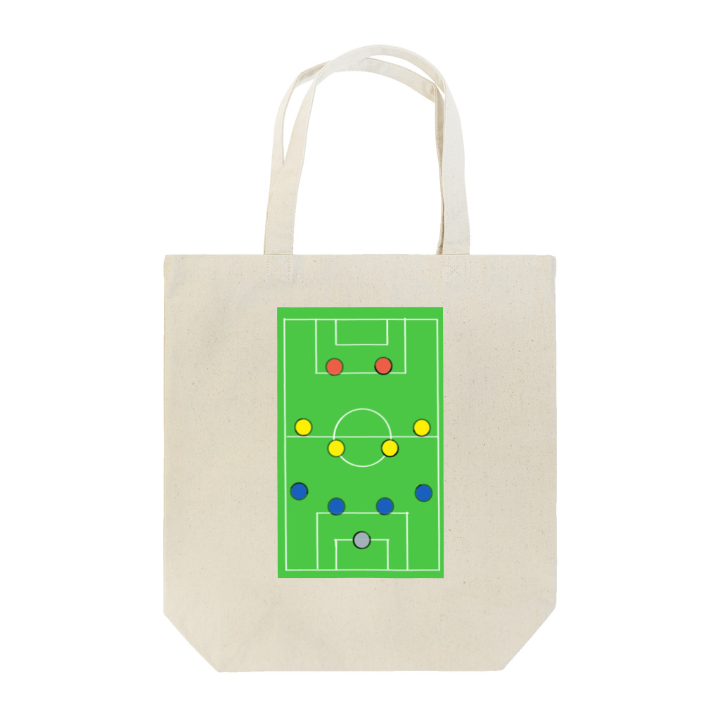 ボーットウィンのサッカーフォーメーション Tote Bag