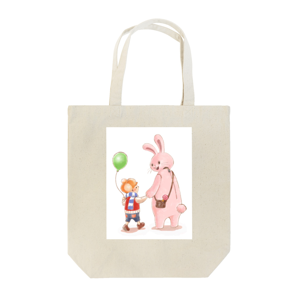 Yack Yackのたのしいトコロ行こう Tote Bag