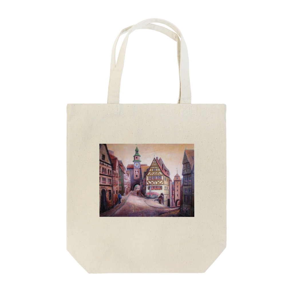 𝘽𝙚𝙦𝙪𝙚𝙖𝙩𝙝 𝘼𝙧𝙩𝙨 [ビクイースアーツ]のYOSHIKO MIYAHARA 「ローテンブルク」 Tote Bag