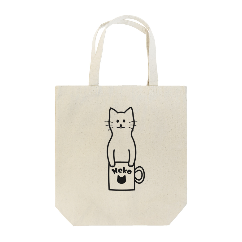 TGTの【猫コップ】 Tote Bag