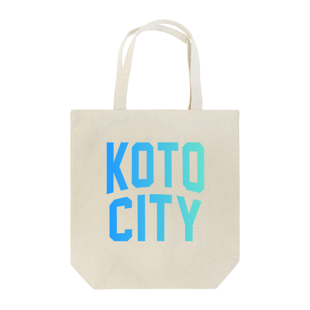 JIMOTOE Wear Local Japanの江東市 KOTO CITY Tote Bag