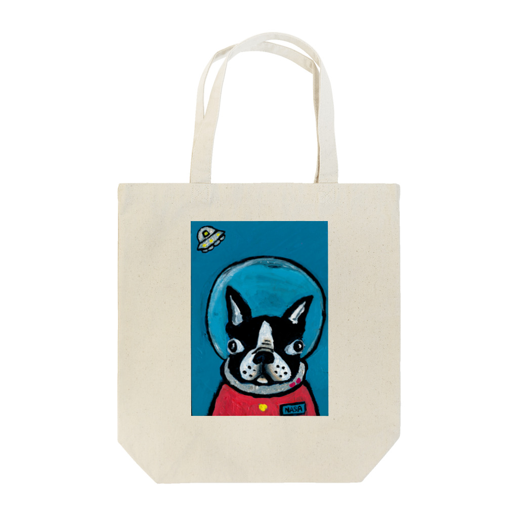 鼻ペチャ堂の宇宙へ Tote Bag