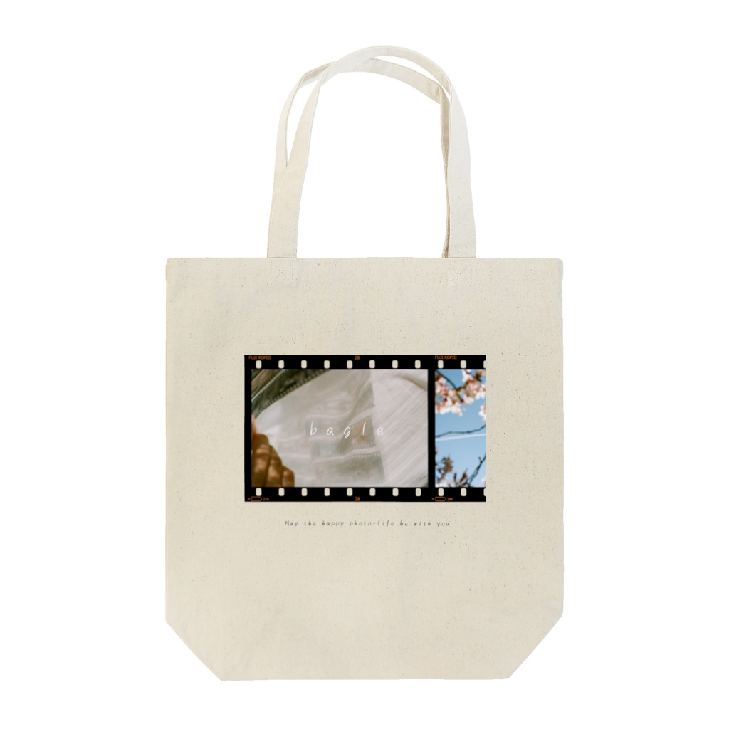 bagle offical storeのフィルム風トート【サイン入り】 Tote Bag