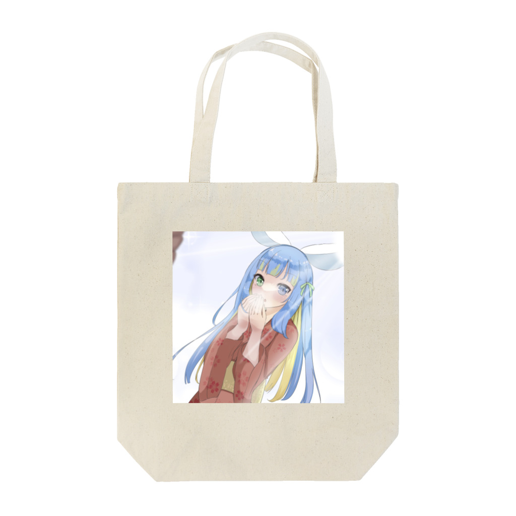 sizukunosoraの着物雫さん 初詣 Tote Bag