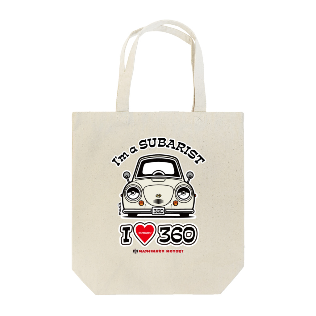 SHOP MASHIMAROISEのI LOVE 360 Tote Bag