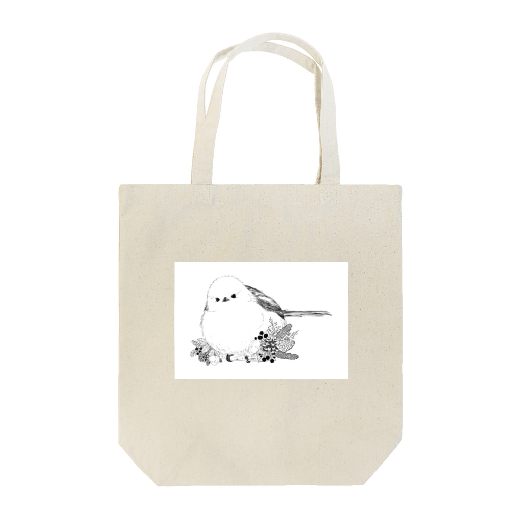 シマエナカフェのとまり木シマエナガ Tote Bag