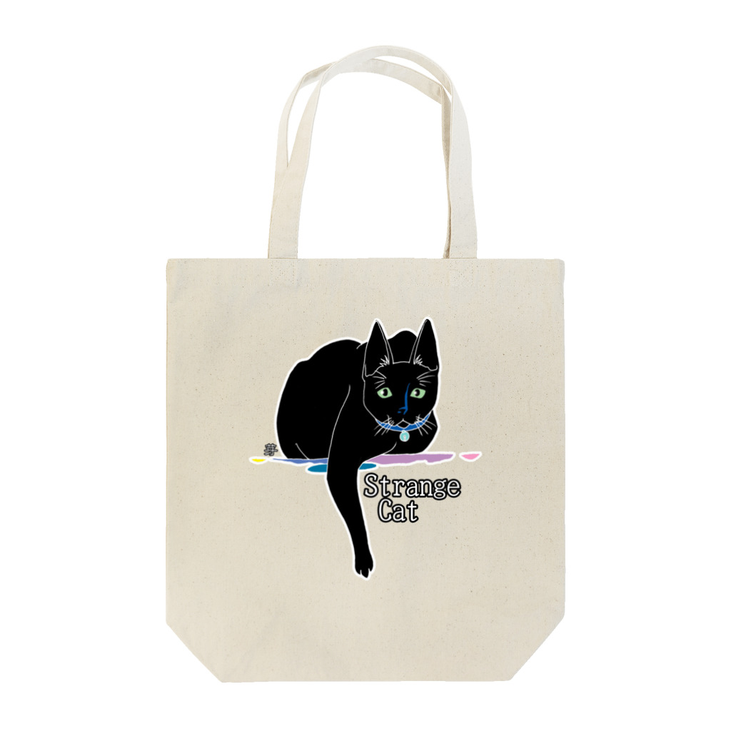 芽GUMONPEのStrange Cat Tote Bag
