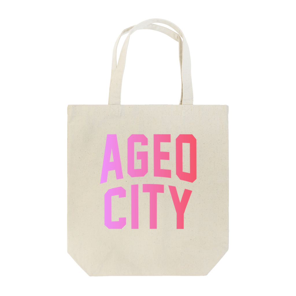JIMOTOE Wear Local Japanの上尾市 AGEO CITY Tote Bag
