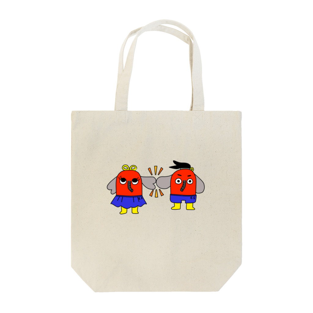 A.DramatiCの消ぞうくん&消子ちゃん Tote Bag