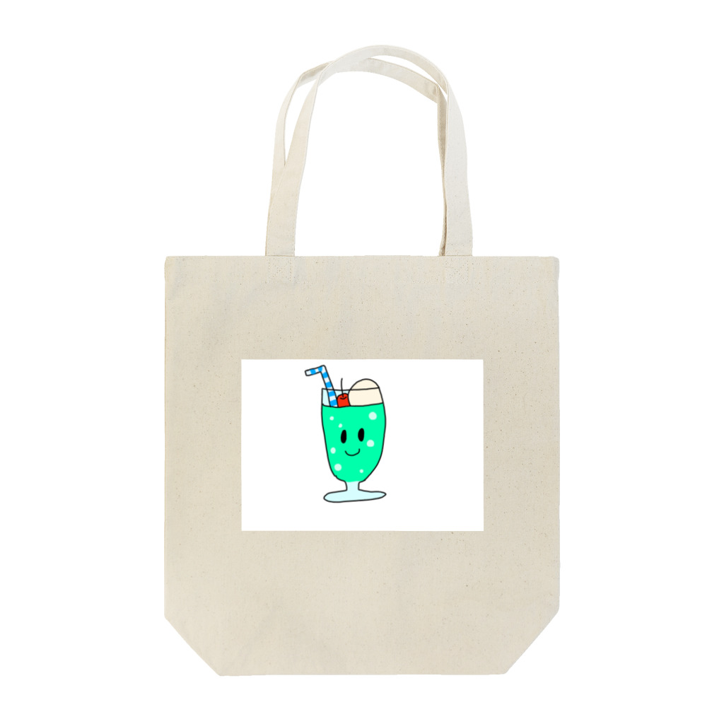 chocotto productionのクリームソーダくん Tote Bag